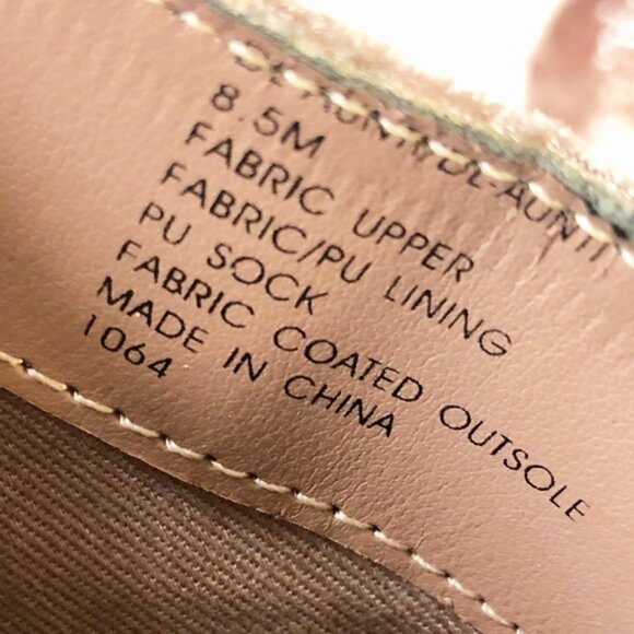 Design Lab Blush 8.5 Velvet Ankle Boots with Gold Embellishments - Picture 5 of 9